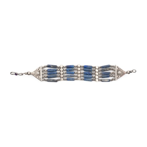 1232 - A LAPIS LAZULI BRACELET