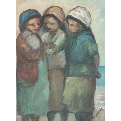 1280 - Amos Langdown (South African 1930 - 2006) THREE FIGURES