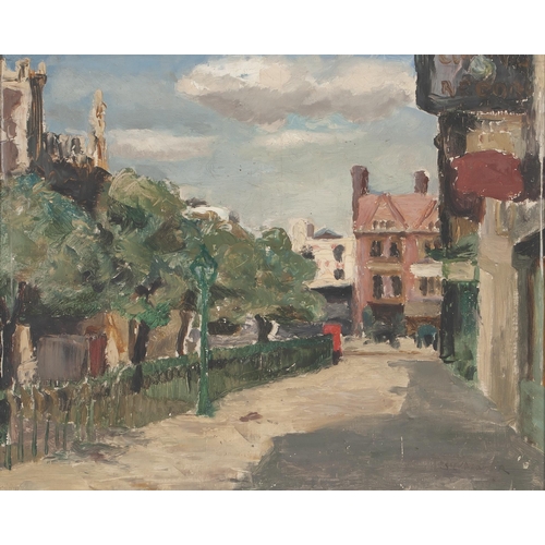 449 - Maud Frances Eyston Sumner (South African 1902 - 1985) STREET SCENE