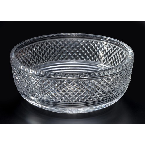 84 - A CUT-GLASS BOWL