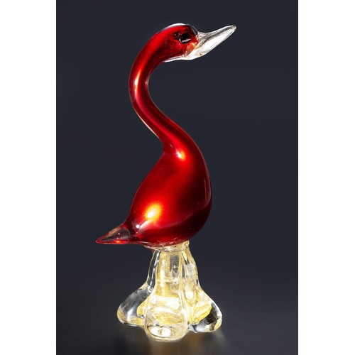 712 - A MURANO SWAN