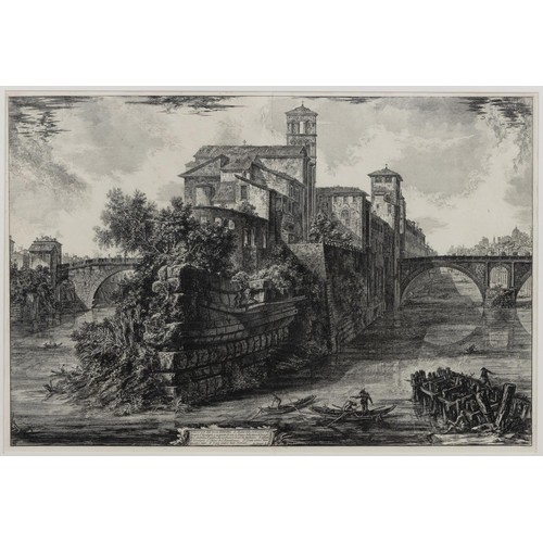 1300 - Giovanni Battista Piranesi (Italian 1720 - 1778) L'ISOLATIBURTINA