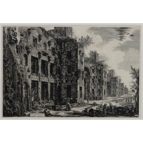 1298 - Giovanni Battista Piranesi (Italian 1720 - 1778) THE BATHS OF DIOCLETIAN