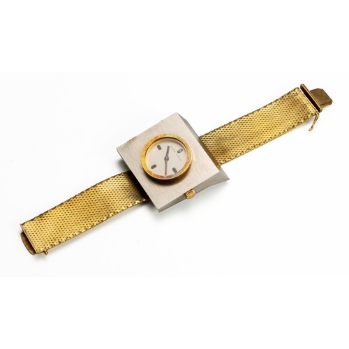 1135 - A JAEGER LECOULTRE FOR PIERRE CARDIN ESPACE WRISTWATCH, CIRCA 1971