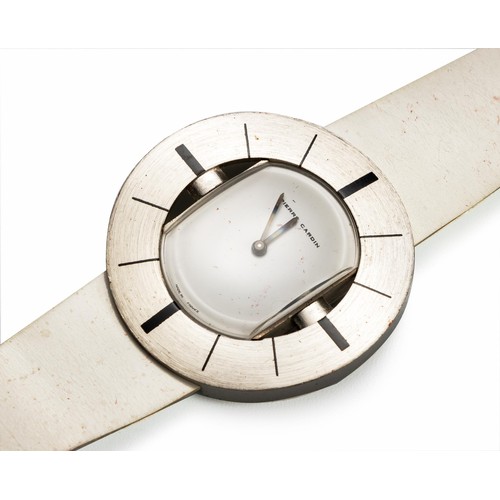 1134 - A JAEGER LECOULTRE FOR PIERRE CARDIN ESPACE WRISTWATCH, CIRCA 1970