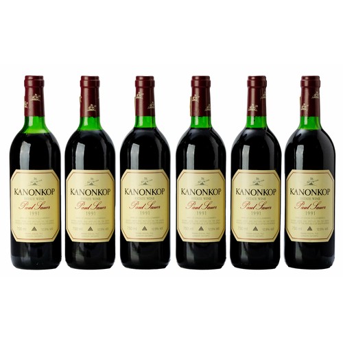 1231 - 1991 Kanonkop Paul Sauer x 6 bottles750ml