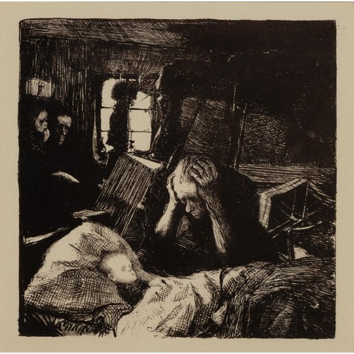 433 - Käthe Kollwitz (German 1867 - 1945) NOT (SUFFERING), 1897