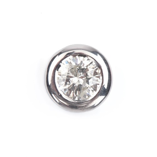 906 - A DIAMOND SOLITAIRE PENDANT, 0.64 CARATS