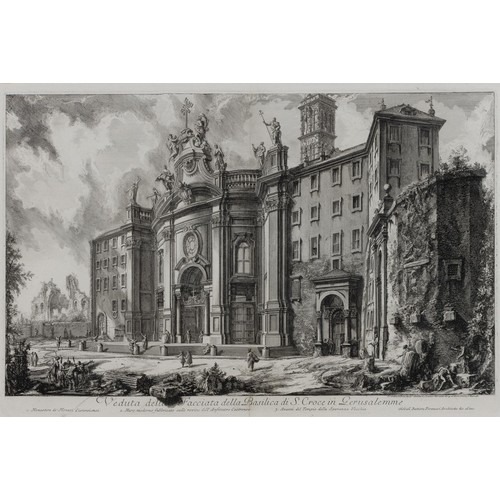 1299 - Giovanni Battista Piranesi (Italian 1720 - 1778) SANTA CROCE IN GERUSALEMME