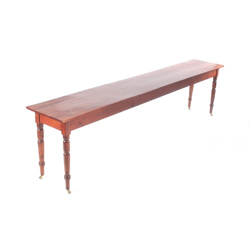 246 - A PINE SERVING TABLE, 20TH CENTURY