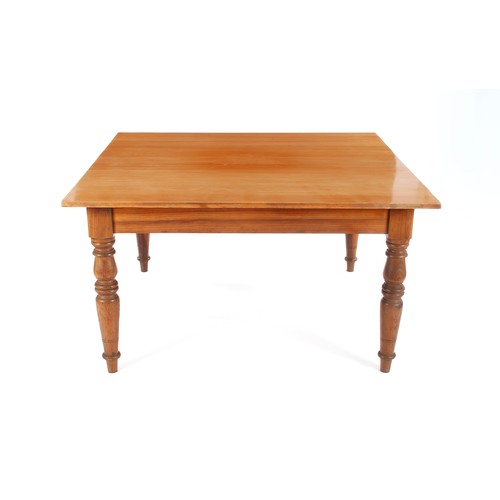 239 - A SIX-SEATER DINING TABLE