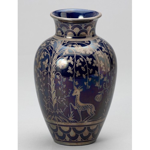 736 - A RICHARD GINORI COBALT VASE