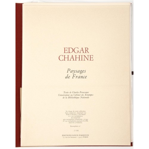 24 - PAYSAGES DE FRANCE (LIMITED EDITION) by Edgar Chahine