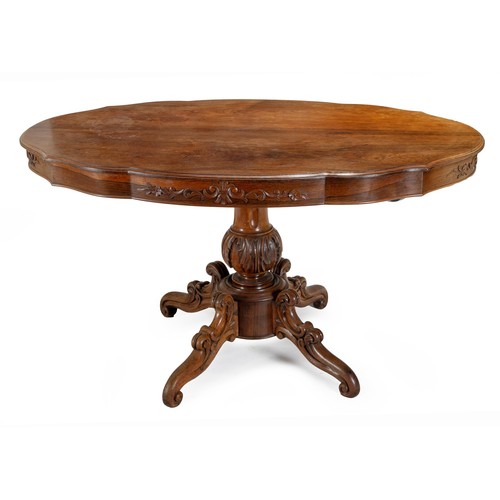 290 - A VICTORIAN MAHOGANY TABLE