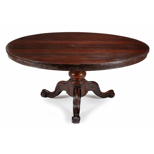 279 - A VICTORIAN MAHOGANY TABLE