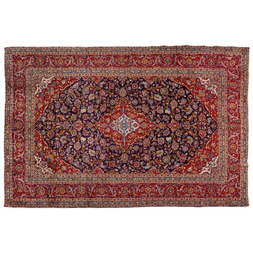 487 - A KASHAN, IRAN 362 by 233cm