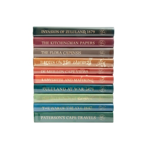 36 - BRENTHURST LIBRARY SERIES (FIRST SERIES, 10 VOLUMES; SIGNED BY HARRY OPPENHEIMER) by various authors