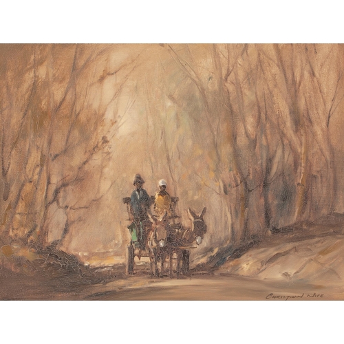 1315 - Christiaan Nice (South African 1939 - 2020) ON THE DONKEY CART