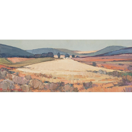 1335 - Piet van Heerden (South African 1917 - 1991) WHEAT FIELDS, CERES KAROO