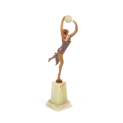 101 - AN ART DECO CERAMIC DANCER