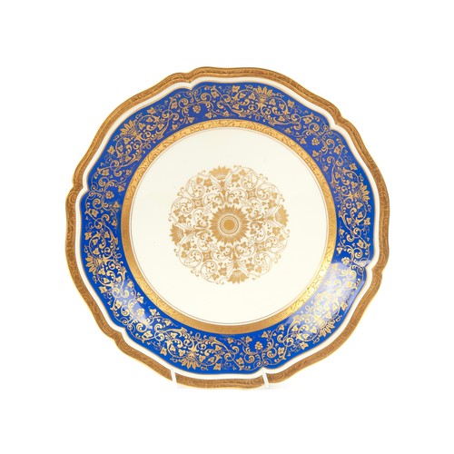 99 - A ROSENTHAL GLAZED PLATE