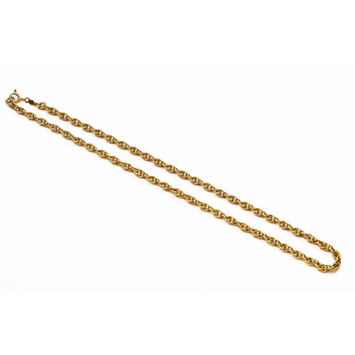 977 - A GOLD ROPE CHAIN, ITALY, MODERN