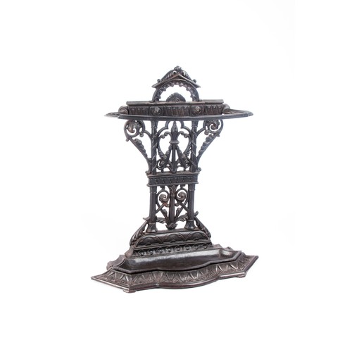 1213 - A CAST IRON UMBRELLA STAND