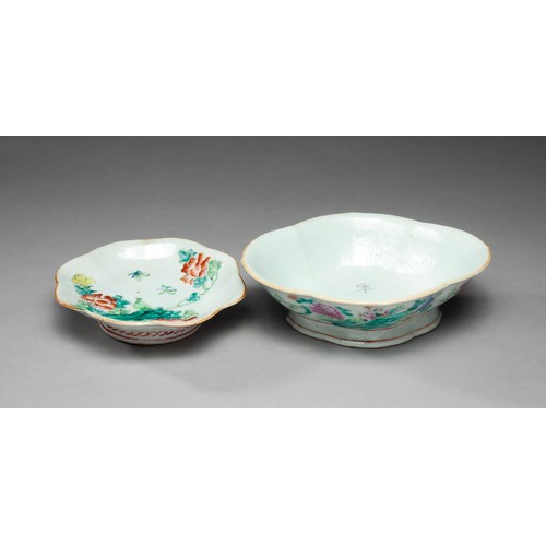 231 - TWO CHINESE SMALL DISHES