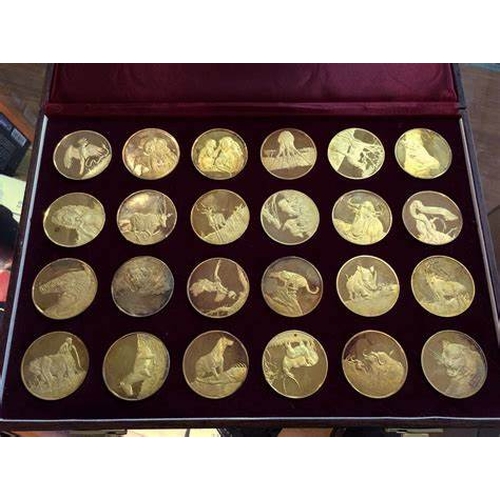 1160 - A 50TH ANNIVERSARY MEDALLION SET