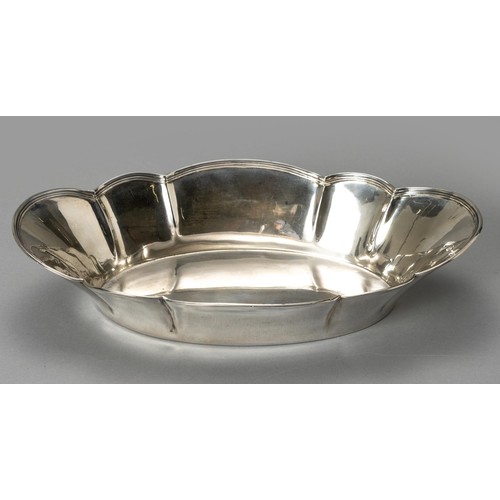 668 - A GERMAN SILVER BOWL, HUGO BOHM