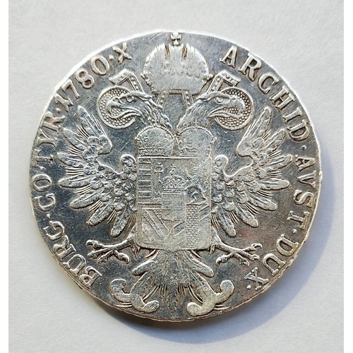 1164 - AN AUSTRIAN SILVER BULLION COIN, AFTER 1780