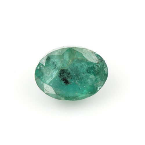 191 - AN UNSET EMERALD 1.10 CARATS