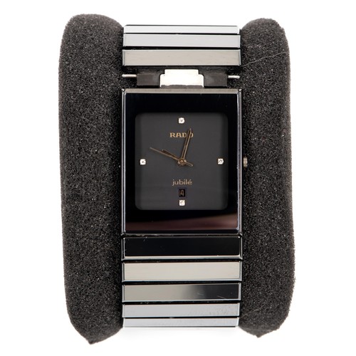 16 - A RADO CERAMIC JUBILEE WRISTWATCH