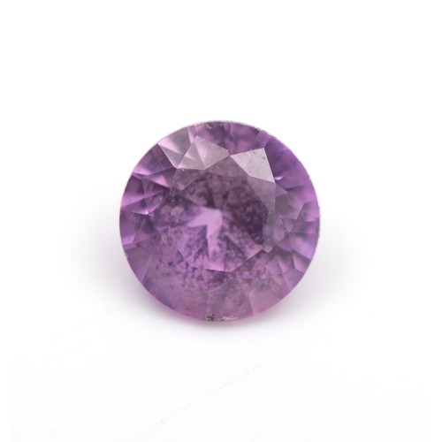 215 - AN UNSET AMETHYST, 1.69 CARATS