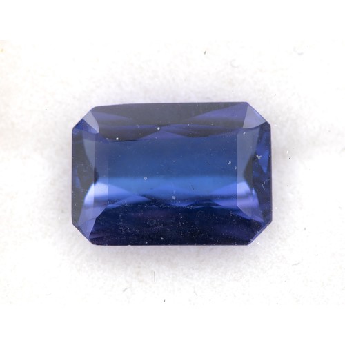 199 - AN UNSET TANZANITE, 2.65 CARATS