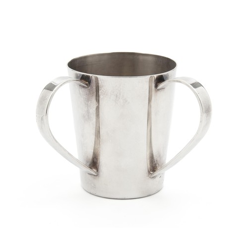 895 - AN ELECTROPLATE 'WASSING' CUP TALLISMAN