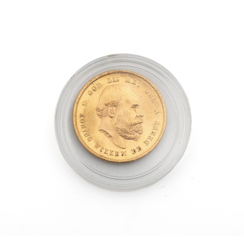 245 - AN ENCAPSULATED GOLD COIN