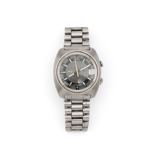 27 - A GENTLEMAN'S OMEGA MEMOMATIC SEAMASTER WRISTWATCH