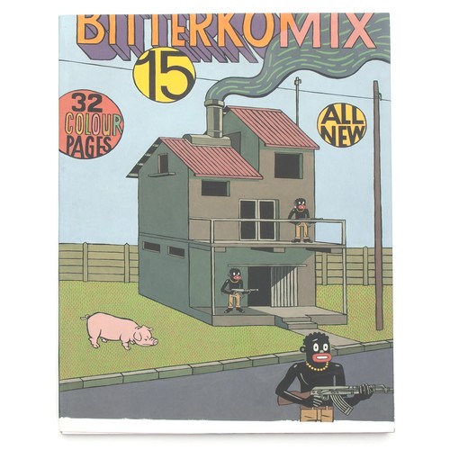 39 - A GROUP LOT OF 3 VOLUMES OF BITTERKOMIX by Anton Kannemeyer and Conrad Botes