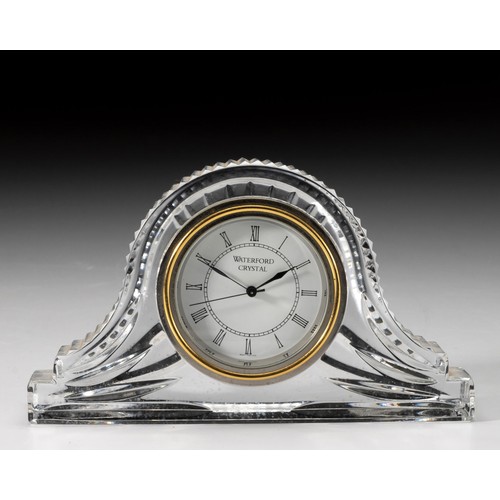 901 - A WATERFORD CRYSTAL WHARTON MANTLE CLOCK