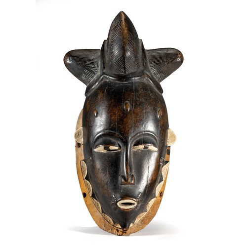 7 - A BAULE KPAN KPAN MASK, IVORY COAST