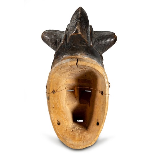 7 - A BAULE KPAN KPAN MASK, IVORY COAST