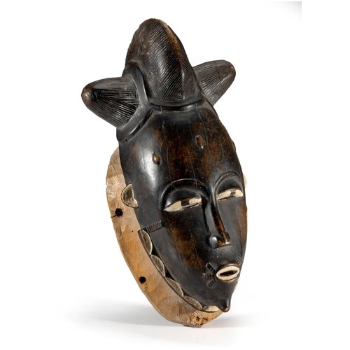 7 - A BAULE KPAN KPAN MASK, IVORY COAST