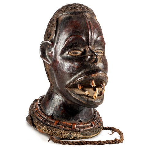 30 - AN EKOI HELMET CREST MASK, NIGERIA