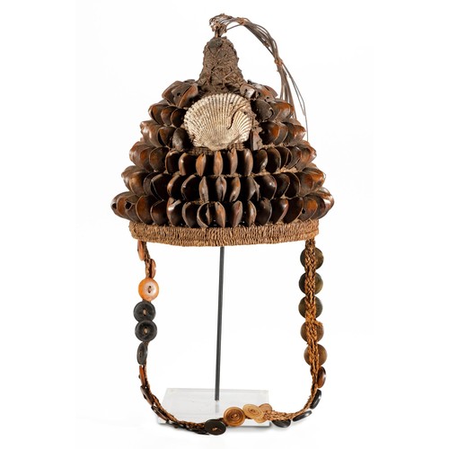 33 - A LEGA CHIEFTAN HAT, BWAMI SOCIETY, DRC