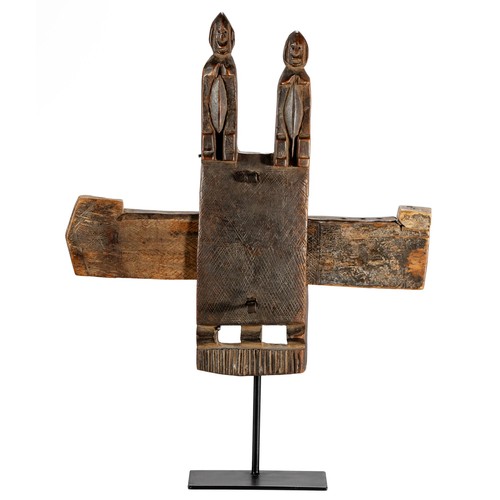 34 - A DOGON GRANARY DOOR LOCK, MALI