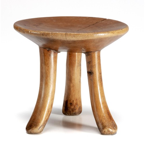 67 - A KARAMAJONG STOOL, ETHIOPIA