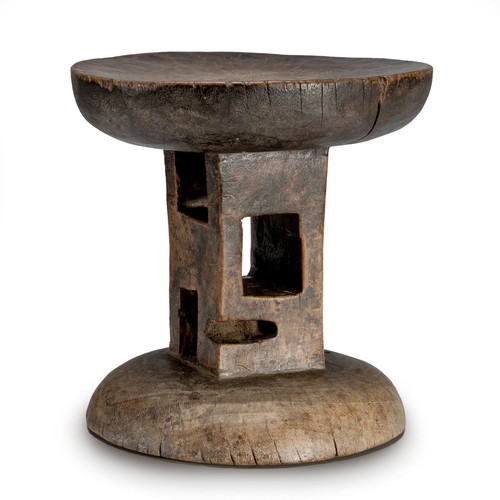 69 - A TONGA STOOL, ZIMBABWE