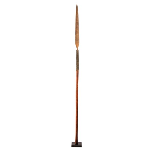 A ZULU STABBING SPEAR, IWISA, KWAZULU NATAL