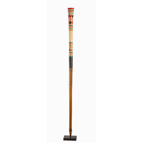 125 - A ZULU DANCING STICK, MSINGA DISTRICT, KWAZULU NATAL